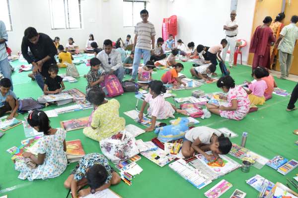 DYFI organized a sit and draw competition among school children to mark its foundation day at Agartala on November 2.